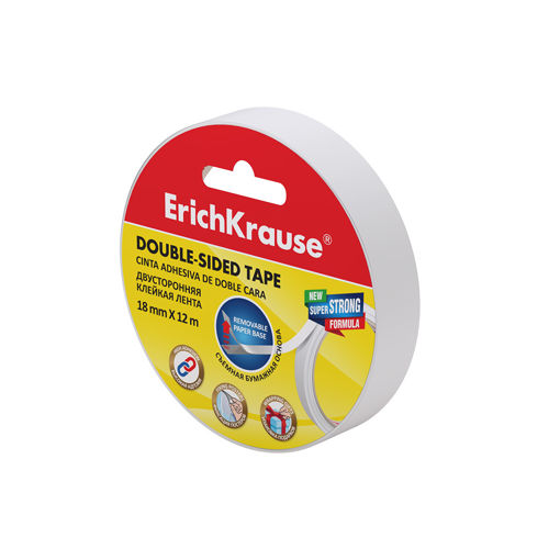 Picture of ERICHKRAUSE DOUBLE SIDED TAPE TRANSPARENT 18MM X 12M